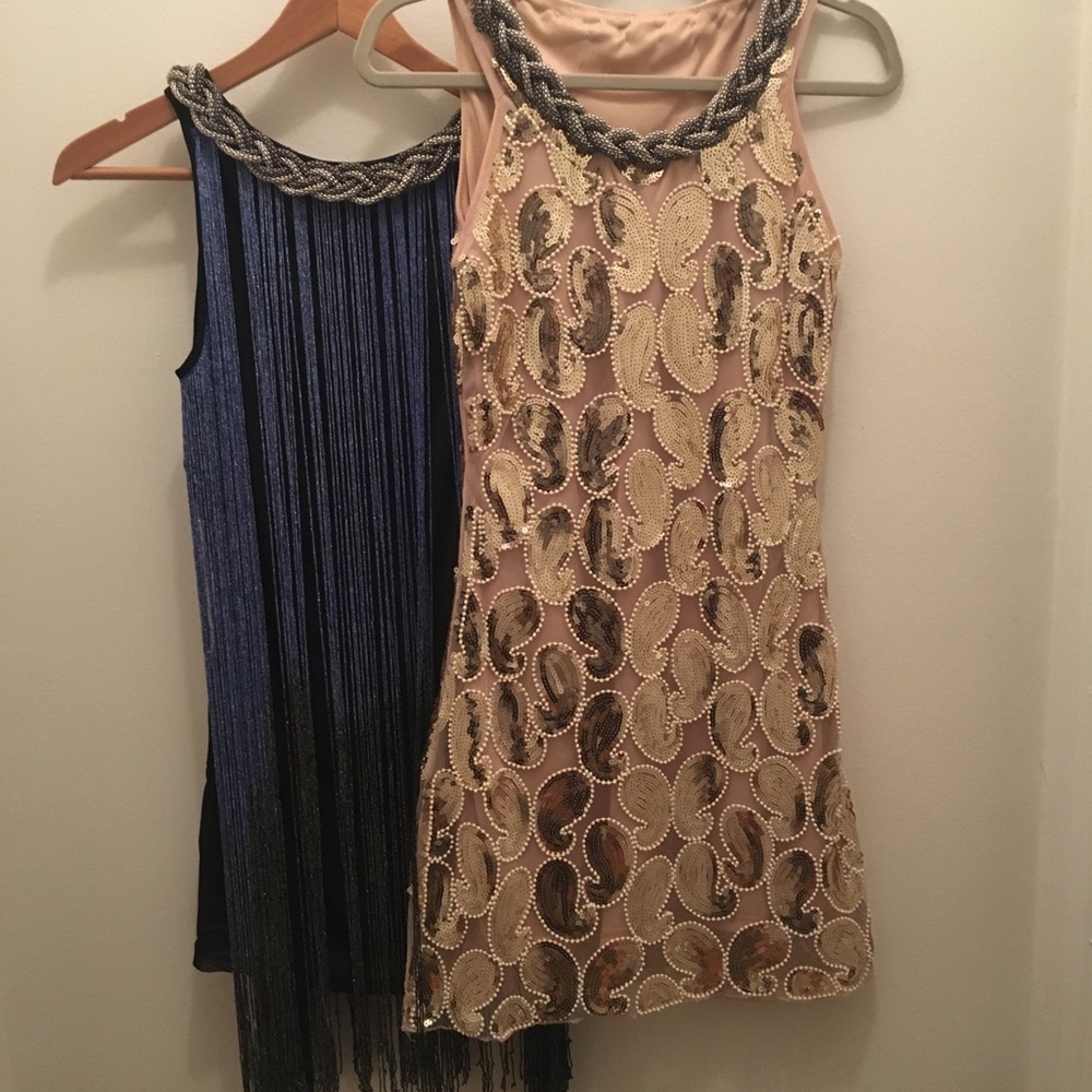 Halloween Flapper Cosumes